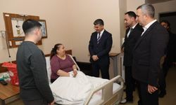 Şener’den Yeni Yıl Mesaisindeki Personele Ziyaret