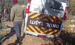 Öğrenci Servisi Zeytin Bahçesine Uçtu