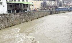 Kar Yağışıyla Birlikte Kuruyan Dereler Doldu