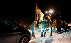 Zorlu Kış Koşullarında Mahsur Kalan Vatandaşlar Kurtarıldı