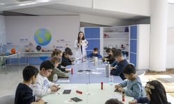 Mersin'de Çocuklar MERCAN'da Bilimi Keşfediyor