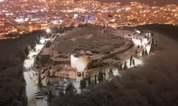 Kar Altında Kalan Aydos Kalesi Havadan Görüntülendi