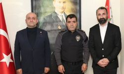Kızılay’dan Emniyet Müdürü Yılmaz’a Ziyaret: Mersin’de Dayanışma Vurgusu