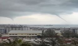 Mersin'de Oluşan 2 Hortum Kameralara Yansıdı