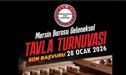 Mersin Barosu Geleneksel Tavla Turnuvası Başlıyor