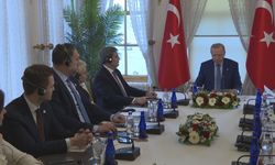 Cumhurbaşkanı Erdoğan, Balkan Barış Platformu üyelerini kabul etti