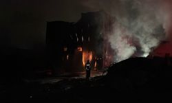 Atık Plastik Deposunda Yangın