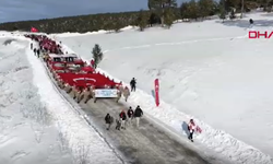 Eksi 22 Derecede Şehitler İçin Yürüdüler: Sarıkamış’ta Destan Yeniden Yaşandı