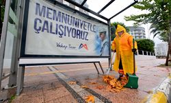 Büyükşehir’den Kuvvetli Yağış Sonrası Temizlik Çalışması