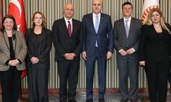 TBMM Başkanı Kurtulmuş, BM Mülteciler Yüksek Komiseri Salih ile görüştü