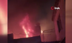 Metruk İkamette Yangın Paniği