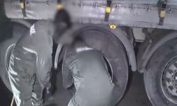 TIR Lastiğinin Jantına Gizlenmiş 54 Kilo 600 Gram Uyuşturucu Ele Geçirildi