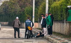 Elektrikli Bisiklet Kazası Güvenlik Kamerasında