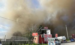 Sakarya'da Şeker Fabrikasında Yangın Çıktı