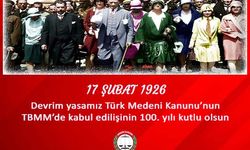 Mersin Barosundan TBMM'nin 100. Yılı Mesajı