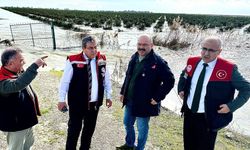 Tarsus'ta Baraj Su Tahliyesi Nedeniyle Taşkın Sahalarında İnceleme Yapıldı