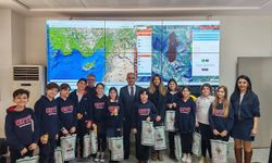 Mersin'de öğrencilerden Orman Bölge Müdürlüğü'ne anlamlı ziyaret