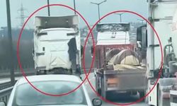 Sol Şeridi İşgal Eden Tır Sürücüsüne Gereği Yapıldı