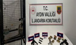 Bir Evde Ruhsatsız Tabanca ile Maymun Ele Geçirildi