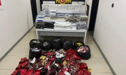 Mersin Polisinden Kaçak Sigara Ve Makaron Operasyonu: 8 gözaltı