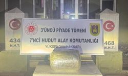 Hakkari'de 5 Kilo 842 Gram Uyuşturucu Ele Geçirildi