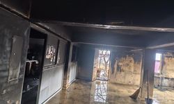 Camide Çıkan Yangın Zarara Neden Oldu