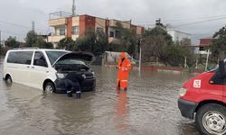 Osmaniye'de Etkili Olan Yağış Kenti Olumsuz Etkiledi