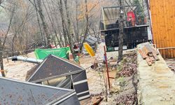 Şiddetli Yağış Sonrası Restoran Sular Altında