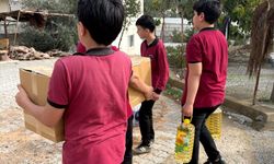 Tekmen Ortaokulu’nda Yardımlaşma Seferberliği