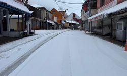 Amanos Dağları eteklerindeki Zorkun Yaylası beyaza büründü