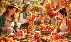 Mersin Kan Portakalı Kurutma Atölyesi başlıyor