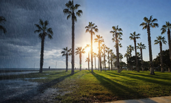 Mersin'de güneşin yerini yağış alacak