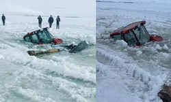 Çıldır Gölü’nde Traktör Kazası