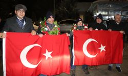 Erzurum’da Kayağın Özel İkizlerine Coşkulu Karşılama