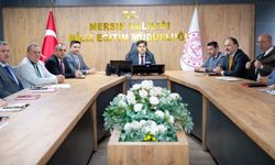 Mersin’de Eğitim Gündemi: Muhammed Özdemirci Birim Amirleriyle Buluştu