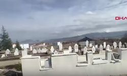 Kayseri’de mezarlıkta tahribat: şüpheliler aranıyor