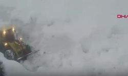 Şırnak'ta Yoğun Kar Yağışı Sonucunda Düşen Çığlar Nedeniyle 3 Köy Yolu Ulaşıma Kapandı