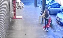 İş Yeri Önünde Asılı Olan Türk Bayrağı'nı İndiren Şüpheli Yakalandı