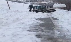 Van'da Kar Temizliği Çalışması Sırasında Çığ Meydana Geldi