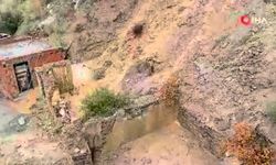 Yağış Nedeniyle Toprakta Meydana Gelen Kayma Sonucu 5 Ev Tahliye Edildi