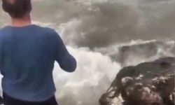 Mersin Silifke’de Otomobil Denize Düştü