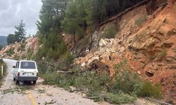 Muğla'da Toprak Kayması Meydana Geldi