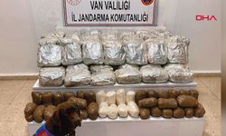 Van ve Hakkari’de uyuşturucu madde operasyonu; 406 kilo uyuşturucu madde ele geçirildi