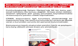 DMM: 'CİMER’de 90 Bin Kişinin Görev Yaptığı' İddiası Doğru Değildir