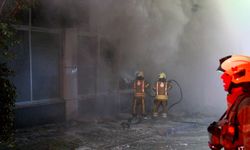 Tekstil Fabrikasında Korkutan Yangın