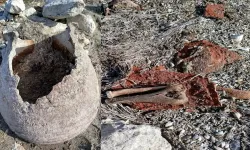 Eğirdir Gölü’nde Su Çekildi, Küp Mezar Buluntuları Ortaya Çıktı