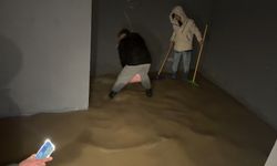 Malatya'da Sağanak; İş yerlerini Su Bastı