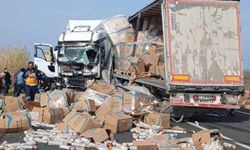 TIR, Otomobil ve Kamyonun Karıştığı Kazada 5 Yaralı