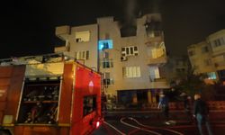 Anamur'da Ev Yangını