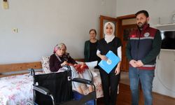 Tekerlekli sandalyeler sahiplerine ulaştı